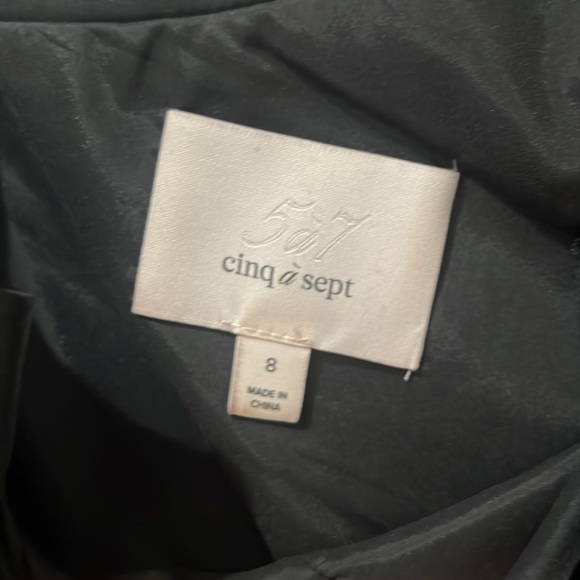 Cinq a Cept Mini Velvet Dress, size 8 - Picture 4 of 5